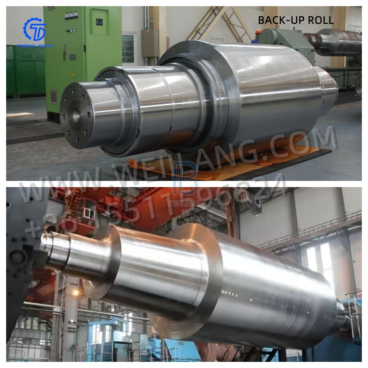 Forged rolls for cold rolling mills